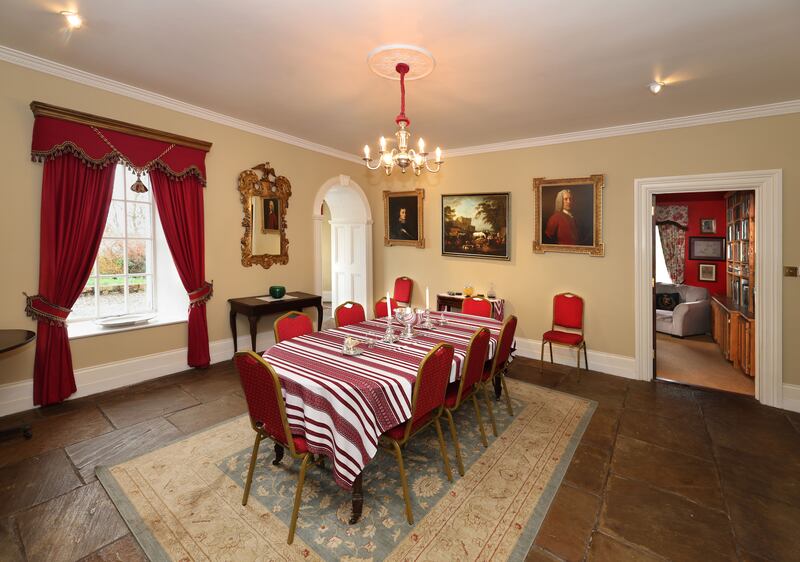 Doon House: The diningroom. Photograph: Joe O'Shaughnessy

