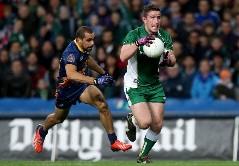Paddy McBrearty during an International Rules Test between Ireland and Australia in 2013. Photograph: Ryan Byrne/Inpho
