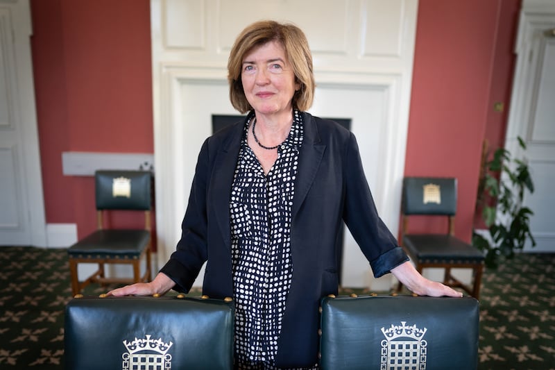 Former top civil servant and Partygate investigator Sue Gray: Gray has focused on preparing Labour for government, building links between Starmer’s office and his shadow ministers and mending relationships with devolved leaders. Photograph: Stefan Rousseau/PA