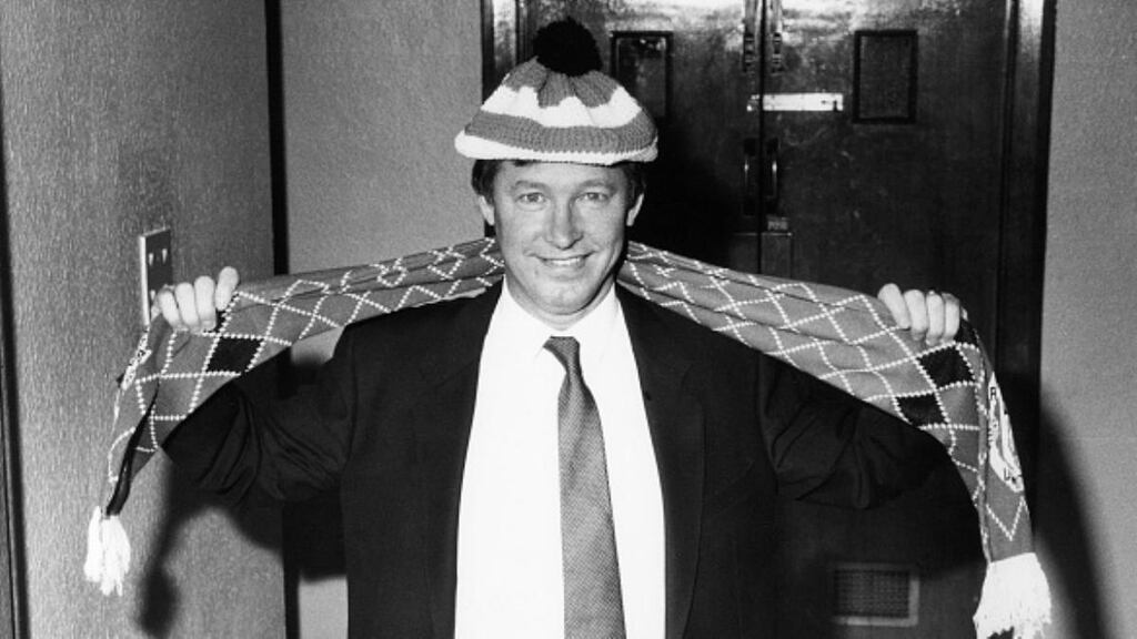 Former Manchester United manager Alex Ferguson. See question three. File photograph: Getty Images