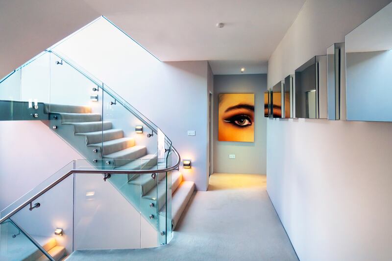 Stairs and landing