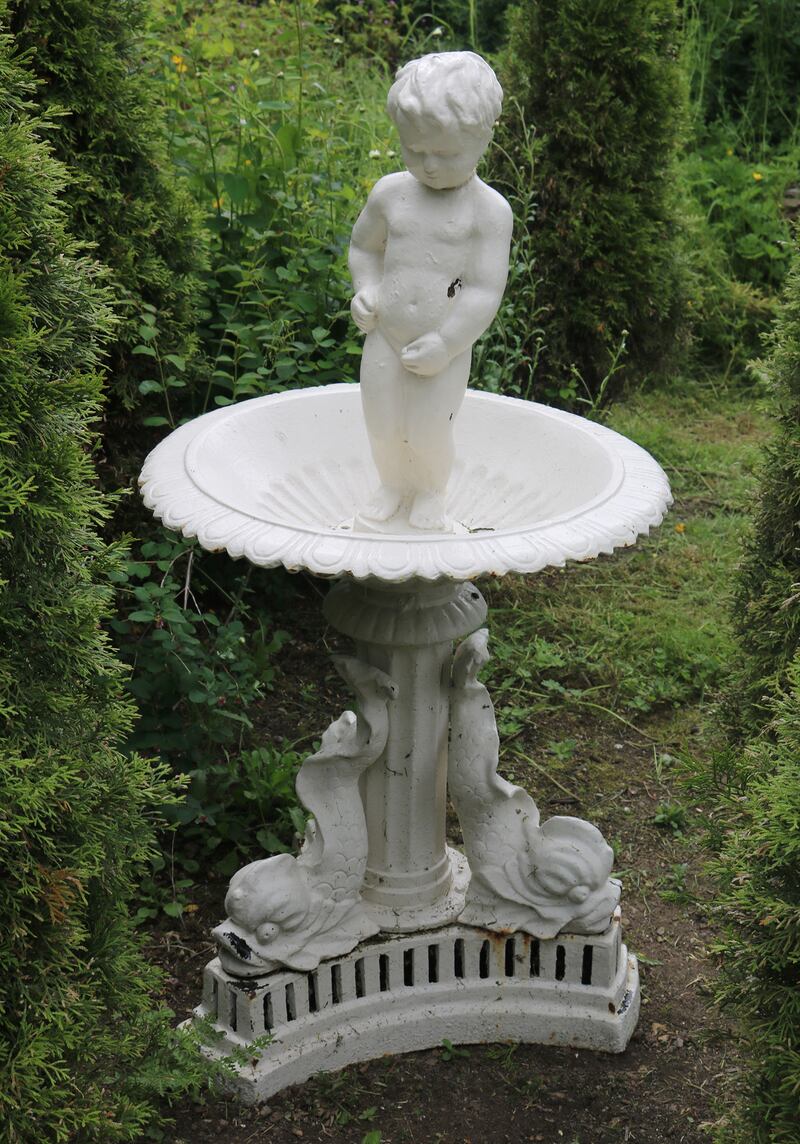 Lot 191, Coalbrookdale Cast Iron Dolphin and Cherub Fountain, c1870, €800-€1,200 at Sheppard's.