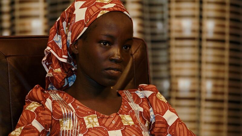 Amina Ali Darsha Nkeki:  She was one of  276 schoolgirls captured by Boko Haram in  a night-time raid on Chibok in April 2014. Photograph: Afolabi Sotunde/Reuters