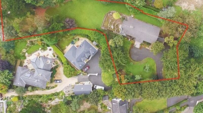 Maple Tree House site (outlined in red) purchased by Bartra for €3.1 million.