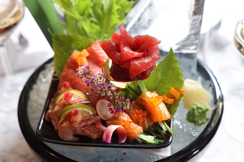 Sushi pricing varies depending on the selection. Photograph: Dara Mac Dónaill