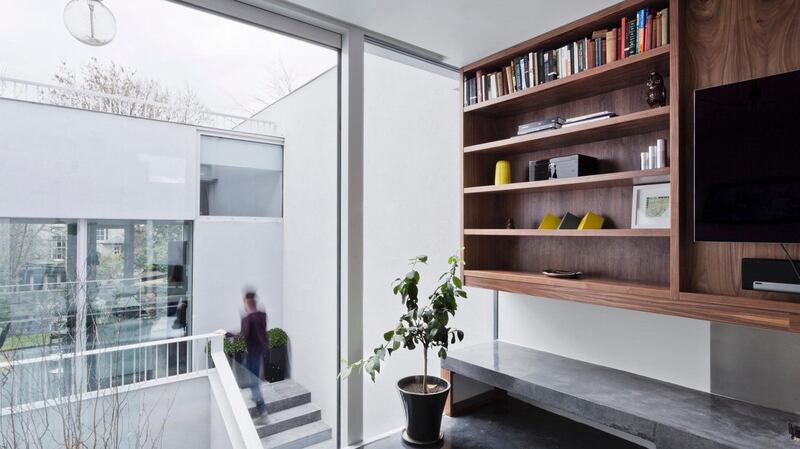 Dublin: Price’s Lane, ODOS Architects origami puzzle in Ranelagh