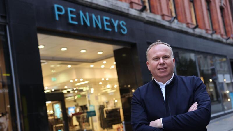 David Paterson: ‘We don’t typically talk about stores until they are signed, sealed and delivered’. Photograph: Dara Mac Dónaill