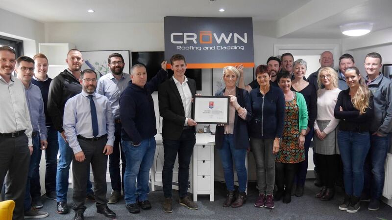 Crown Roofing achieved certification in August 2019