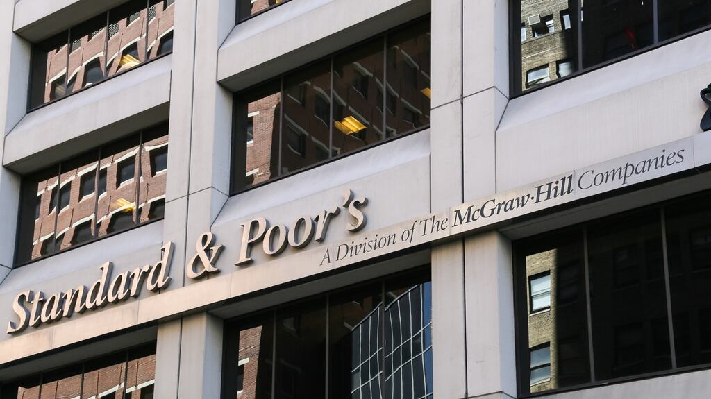 S&P says corporates have borne the brunt of negative rating activity in Ireland, accounting for 70% of Irish downgrades during 2020 and 62% of all Irish issuers with a negative outlook. Photograph: iStock