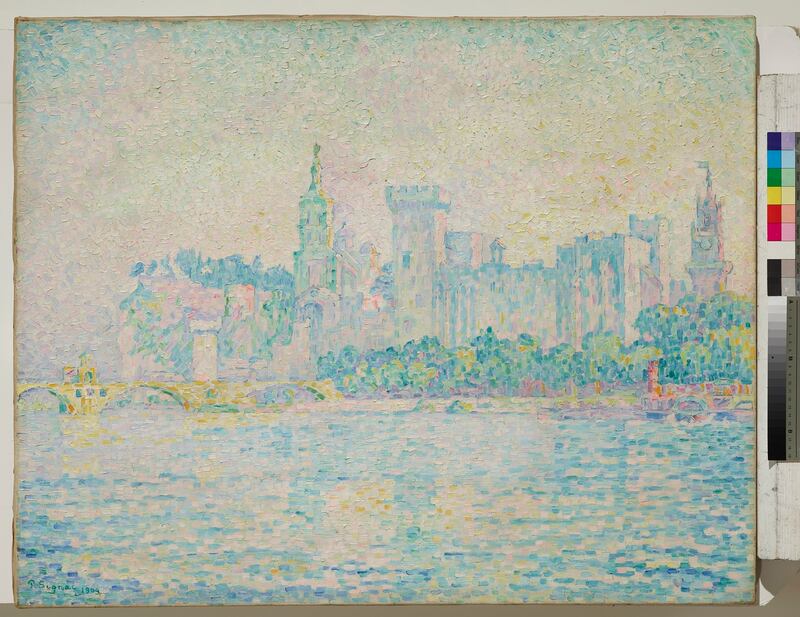 Paul Signac, Avignon, morning, 1909