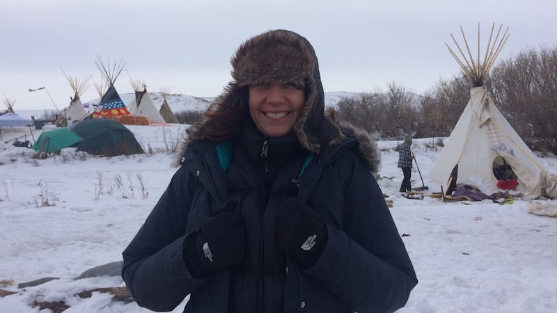 Irish film-maker Kim Bartley in Wyoming