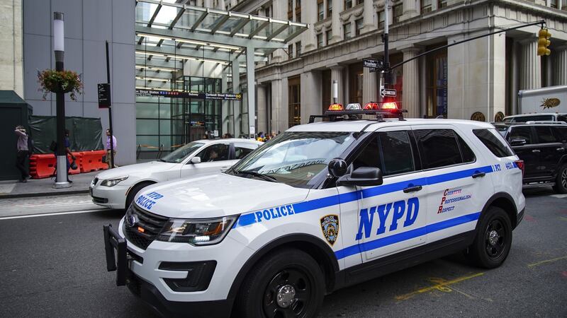 The New York Police Department found the man lying unconscious on Gates Avenue on Tuesday night. File photograph: Drew Angerer/Getty Images