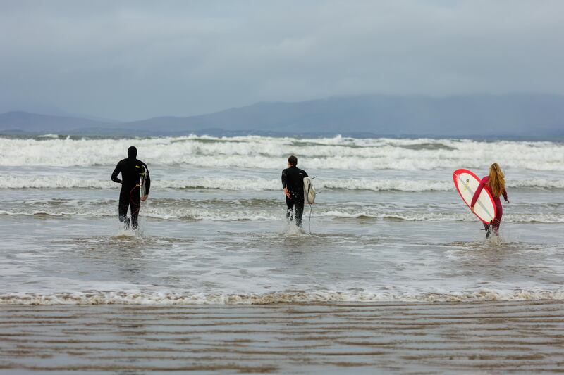 'You either get into surfing because you love nature, or you begin surfing, which makes you fall in love with the natural world. Either way, you can't help but always think about your environmental footprint.' Photograph: James Connolly