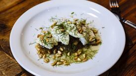 Monkfish with saffron and honey