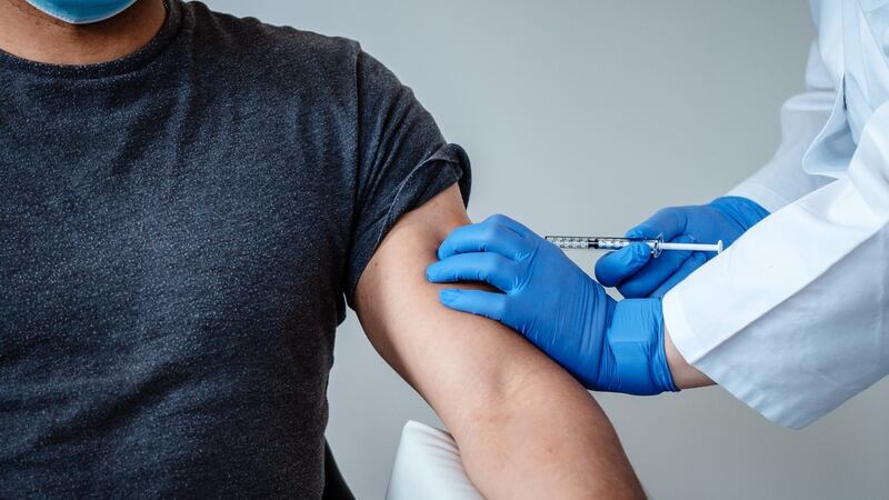 Vaccinating against Covid-19. Photograph: BioNTech/EPA