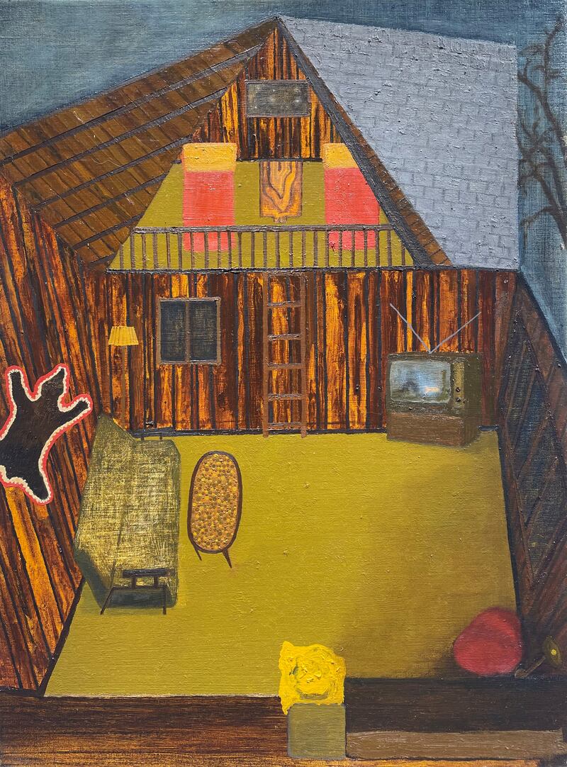 Guest cabin, by Mollie Douthit