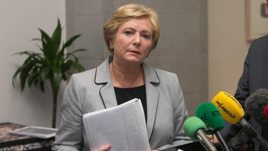 Minister for Justice Frances Fitzgerald has said she did not ask the Department secretary general Brian Purcell to resign. Photograph: Gareth Chaney/Collins
