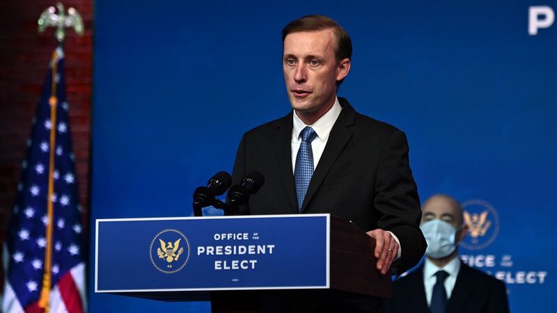 Jake Sullivan, nominee for national security adviser. Photograph: Chandan Khanna/AFP via Getty