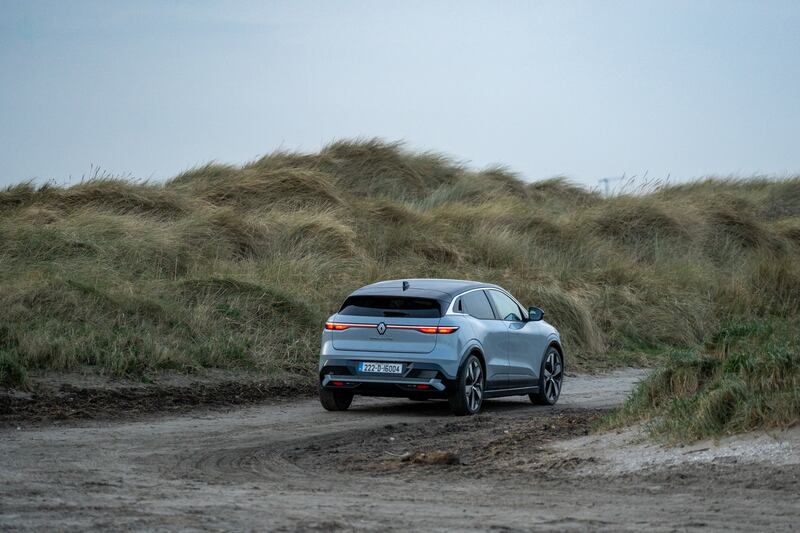 Francois was able to need to fit a ton of gear into the all-new Renault Megane E-Tech electric thanks to its flat floor. It also proved a big hit on the school