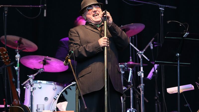 Van Morrison performs at Forest Hills Stadium in new York City. Photograph: Taylor Hill/Getty Images