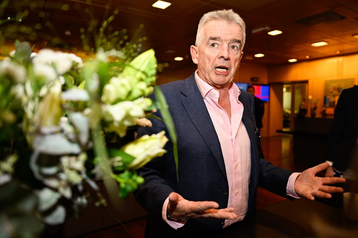 Ryanair’s O’Leary calls for ban on early-morning airport alcohol sales as disruptive incidents soar