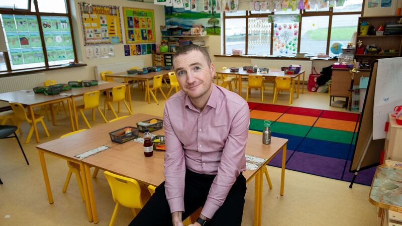 Tiernan O’Neill, principal Corpus Christi, Moyross, Limerick, who is on a secondment  to the Limerick Regeneration Project. Photograph: Alan Place