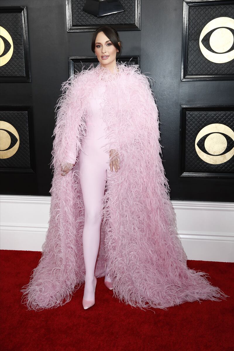 Kacey Musgraves: Cotton candy, anyone? Photograph: Caroline Brehman/EPA
