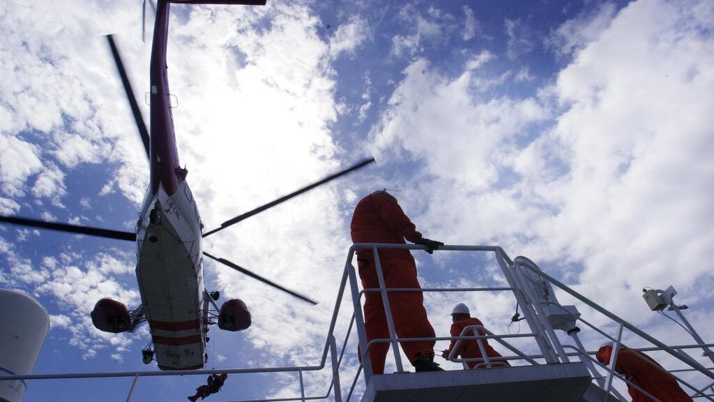 Searches will resume on Tuesday morning for a man missing off the coast of Co Clare. Photograph: Bryan O’Brien/The Irish Times/File photo