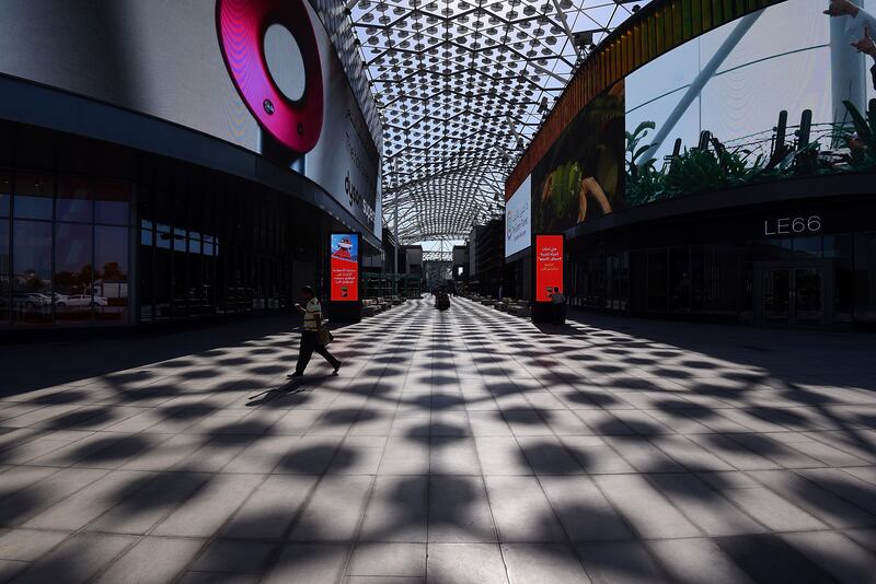 Dubai's Citywalk. Photograph: Tom Dulat/Getty Images