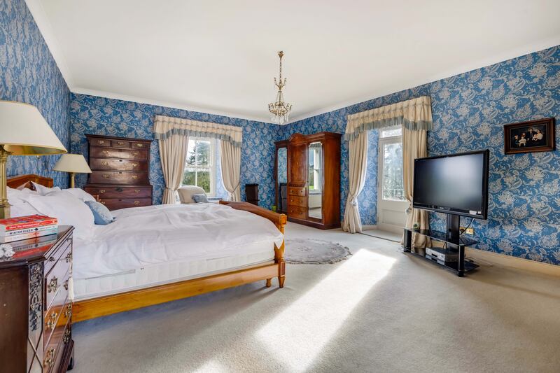 The principal bedroom measures 36sq m 