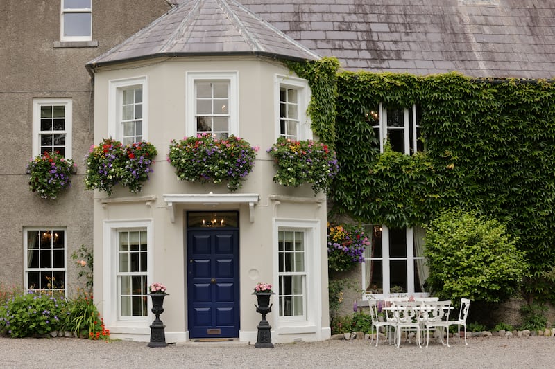 The front door of Bettystown House. Photograph: Alan Betson


