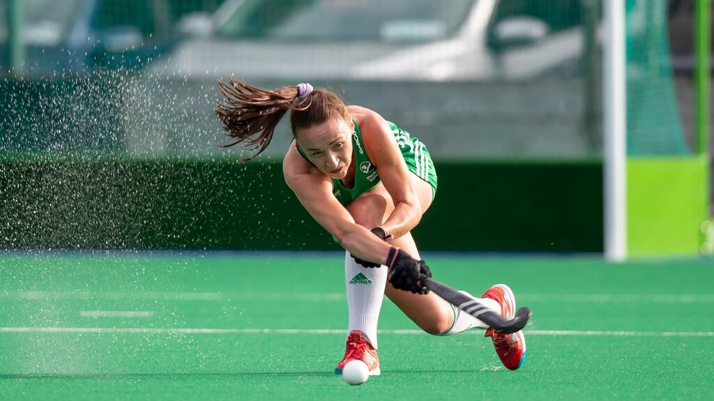 Yvonne O’Byrne: returned to Hockey League action last weekend for Cork Harlequins 2-0 victory over Railway Union. Photograph: Morgan Treacy/Inpho