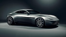 Aston unveils new car at Bond movie announcement