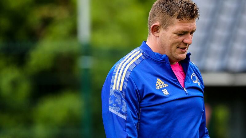 Tadhg Furlong in training. Photograph: Ben Brady/Inpho
