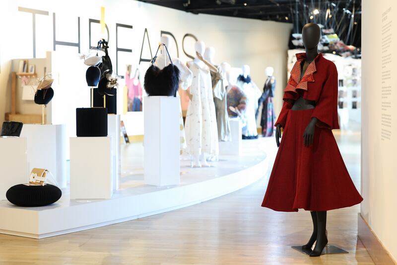 One of ThreadLab's ensembles shown alongside outfits from the four Irish fashion designers. Photograph: Darren Kidd/Press Eye