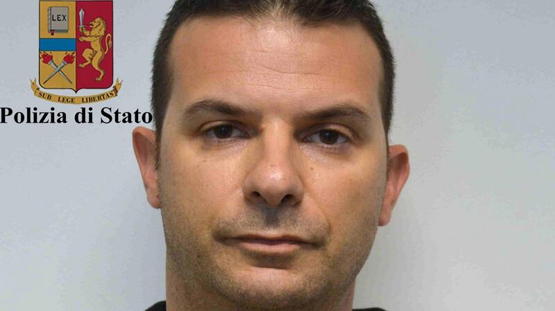 Davide De Vita, the head of a group of volunteer firefighters.  All 15  firefighters admitted having being involved in the fraud.  Photograph: EPA