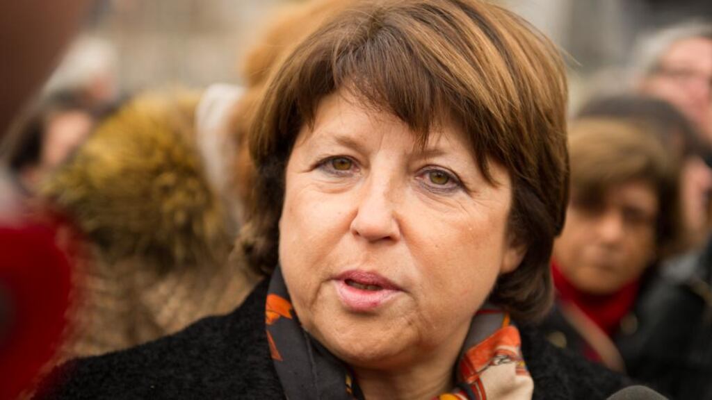 Martine Aubry of the French Socialist Party  “It’s not too late to succeed, on condition we take the right path for the next two years.”   Photograph: Samuel Dietz/Getty Images