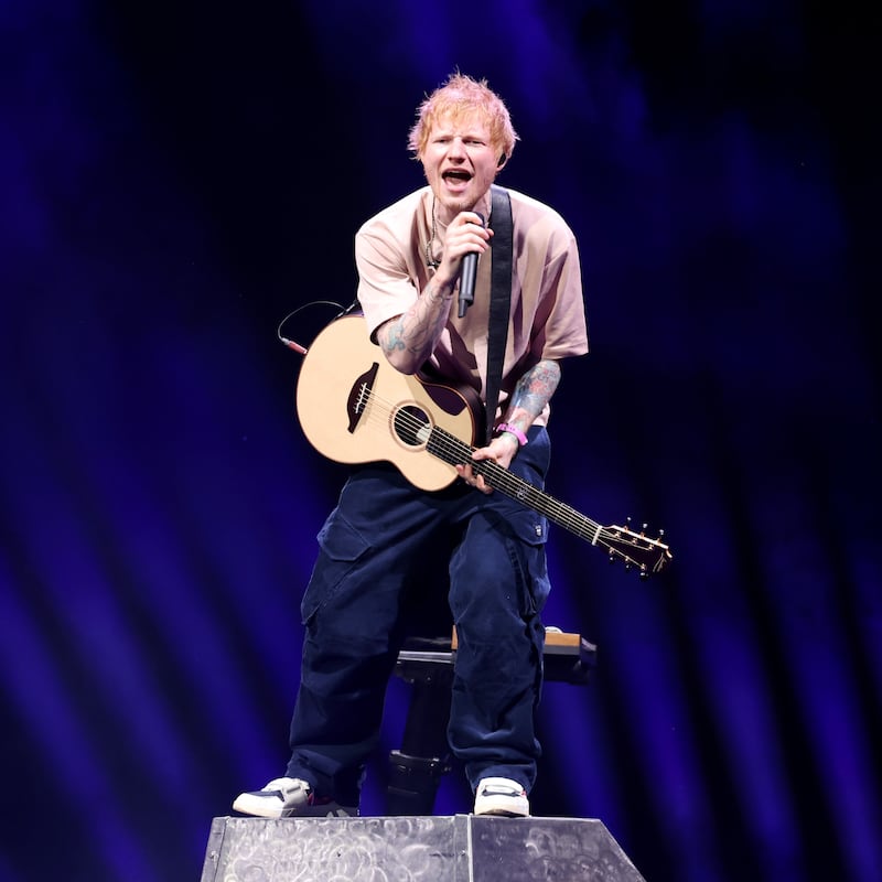 Ed Sheeran at 3Arena review: Pop’s everyman serves up Christmas bangers and beige ballads