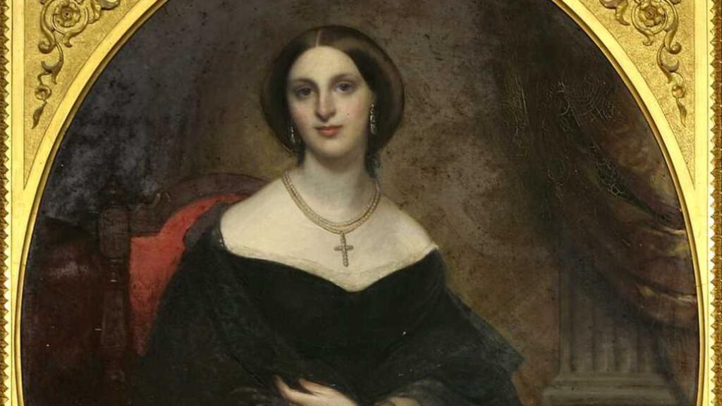 Portrait of Mrs Mary Power Lalor by G Canavari, €2,900 (€3,000- €5,000)