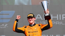 Alex Dunne becomes first Irish driver to win grand prix in Formula Two