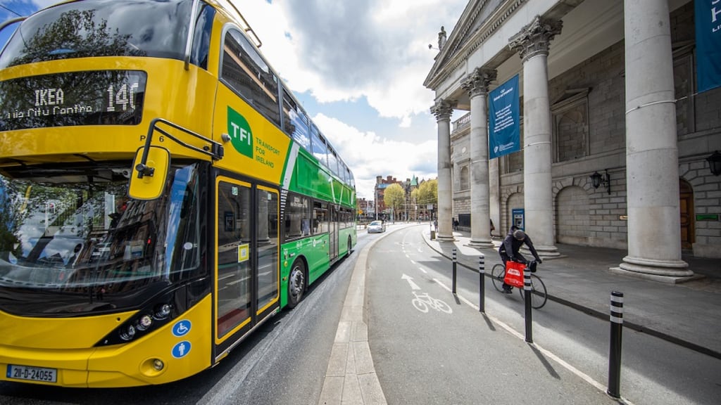 The Government is investing in walking and cycling infrastructure, committing €1.8 billion over the period 2020 to 2025, a huge increase on recent years s. Photograph: Naoise Culhane