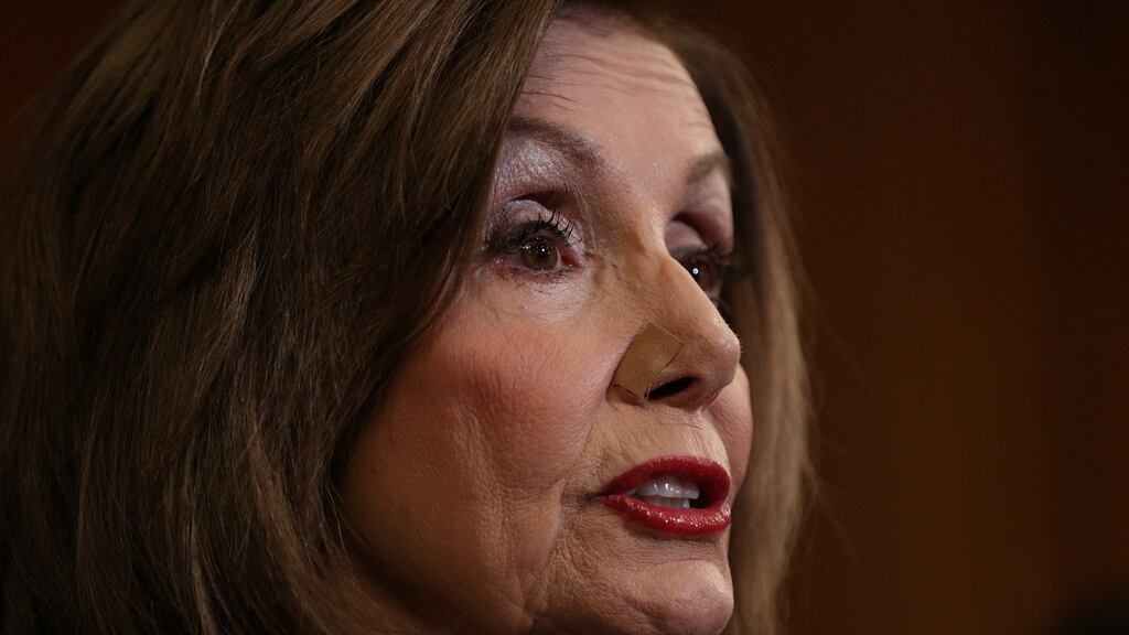 The Democratic congressional leadership, headed by Speaker Nancy Pelosi, will be rightly satisfied with the work they have done on the impeacment inquiry so far. Photograph: Loren Elliott/Reuters
