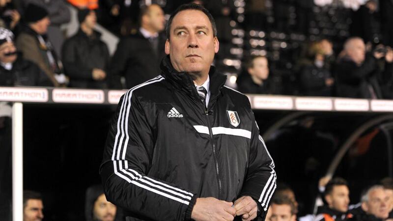 Fulham have, at the very least, demoted  Rene Muelensteen. Photograph: Adam Davy/PA Wire