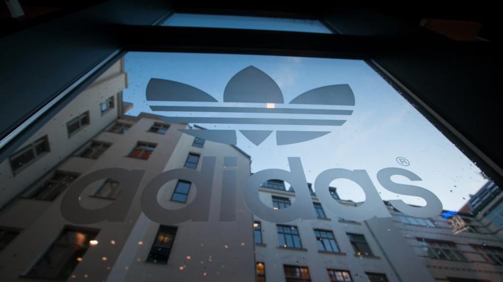 Adidas predicted profit growth for this year that matched analysts’ predictions for the struggling German sportswear maker as it pours money into catching up to larger rival Nike. Photograph: Krisztian Bocsi/Bloomberg