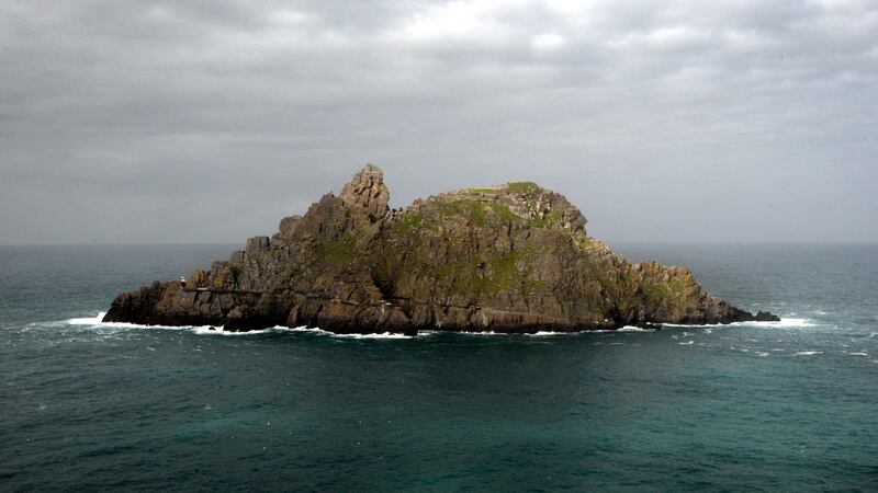 Skellig Michael, or Great Skellig, is an island in the Atlantic Ocean, 11.6 km west of the Iveragh Peninsula in County Kerry, Ireland. Photograph: David Sleator/The Irish Times