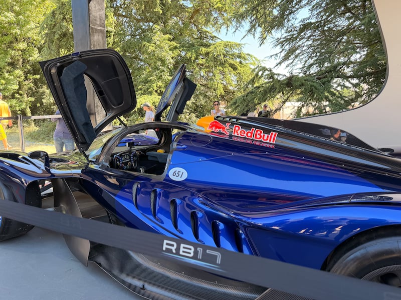 The Red Bull RB17 at the Goodwood Festival of Speed