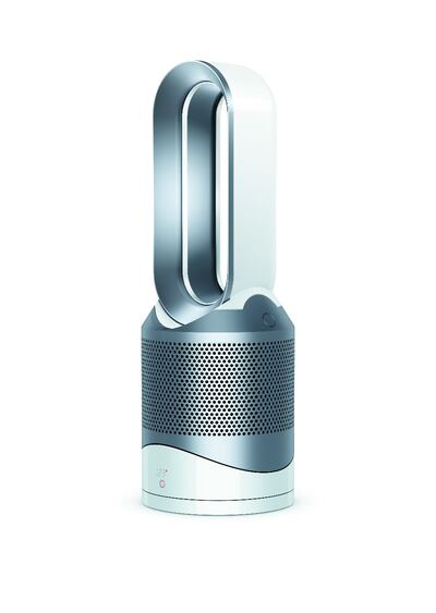 The Dyson Pure Hot + Cool Link purifier fan