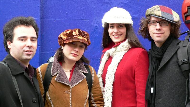 The RTÉ Contempo Quartet plays at  Chapter House, St Mary’s Cathedral, Kilkenny, on Sunday, December 3rd