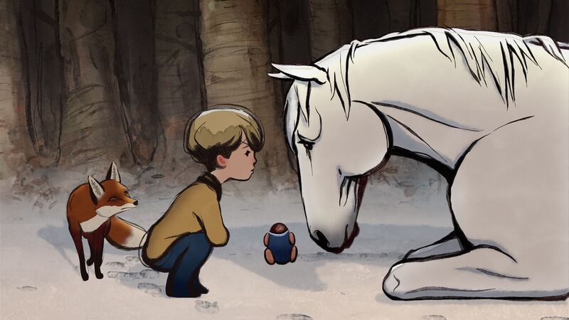 The Boy, The Mole, The Fox and The Horse features the voices of Gabriel Byrne and Idris Elba