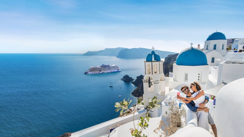 Stop off at many cities and towns along the way, including the Greek islands